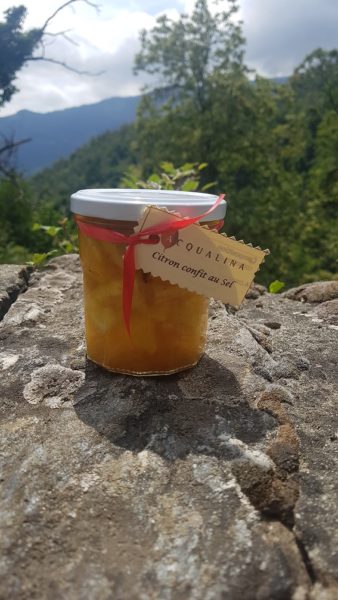 Citron confit au sel
