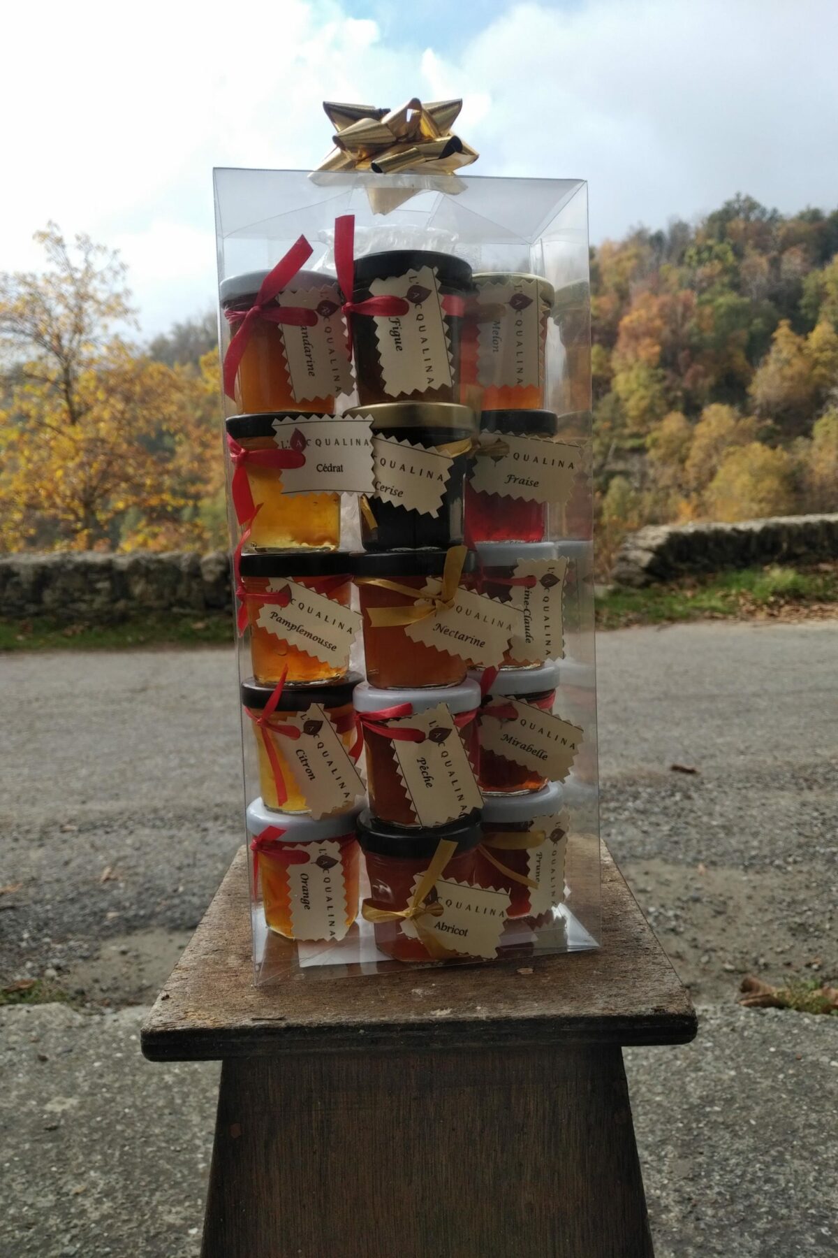 Assortiment de mini-confitures