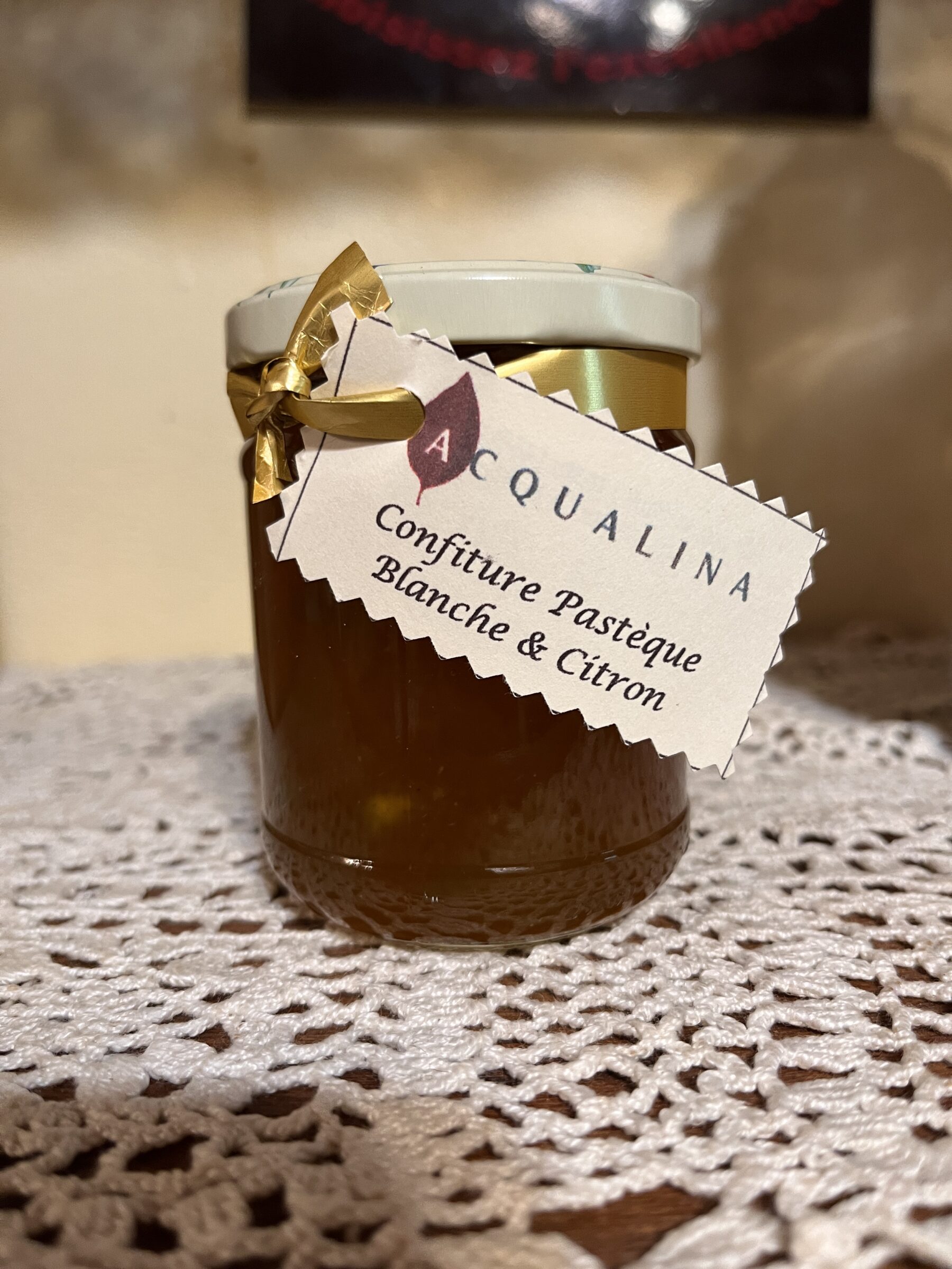 Confiture Pastèque Blanche et Citron